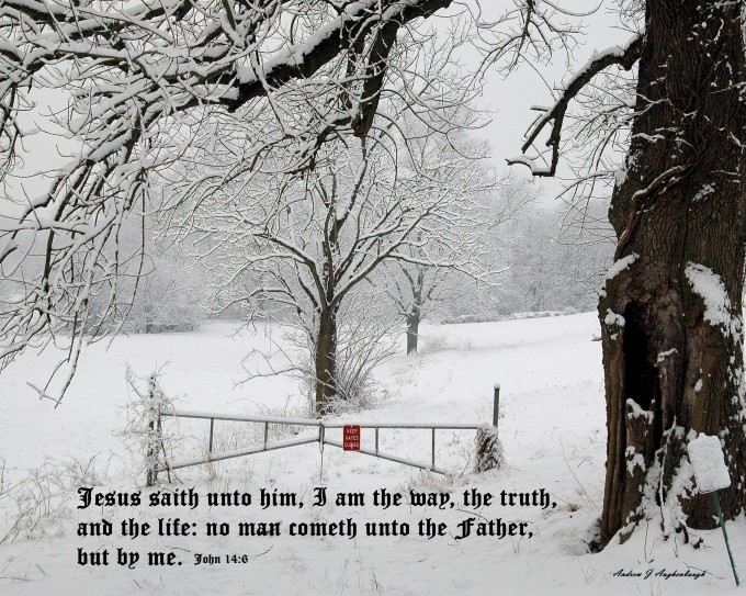 Snow Gate John 14:6
