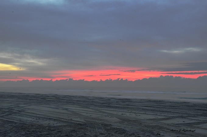 portsmouth island sunrise