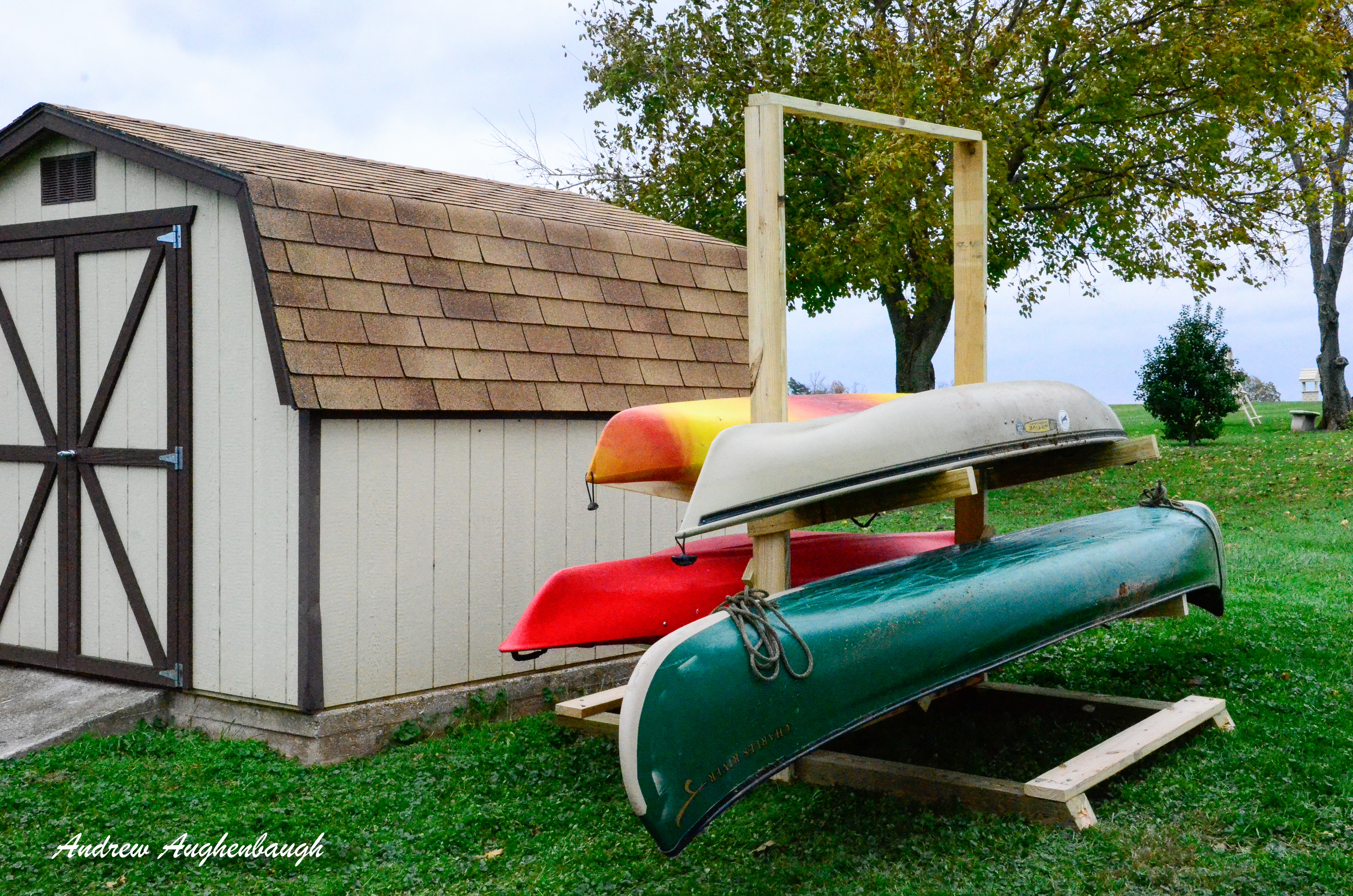 Building a Kayak RackAUGIE'S ADVENTURES